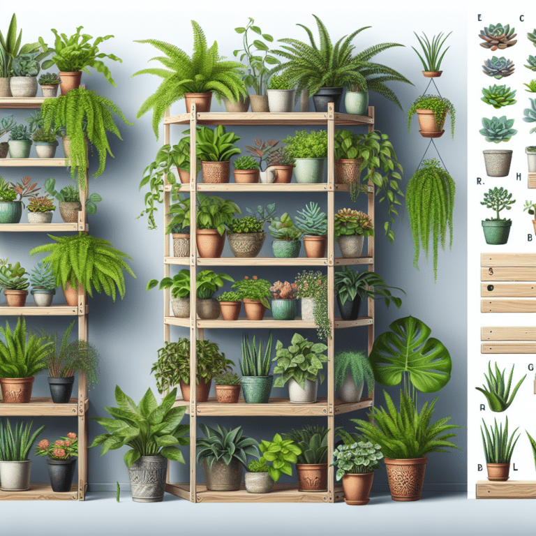 DIY Plant Tower for Apartments