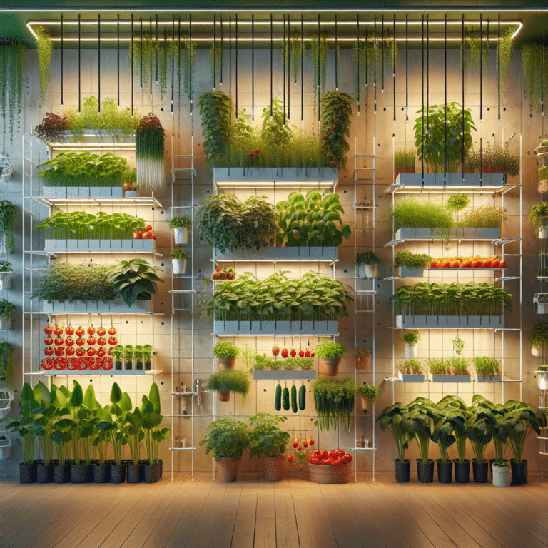 Indoor Vegetables for Vertical Gardens