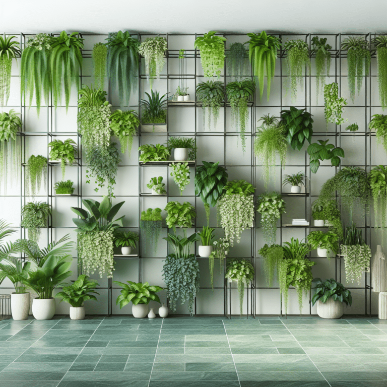 Indoor Vertical Garden Shelving Ideas