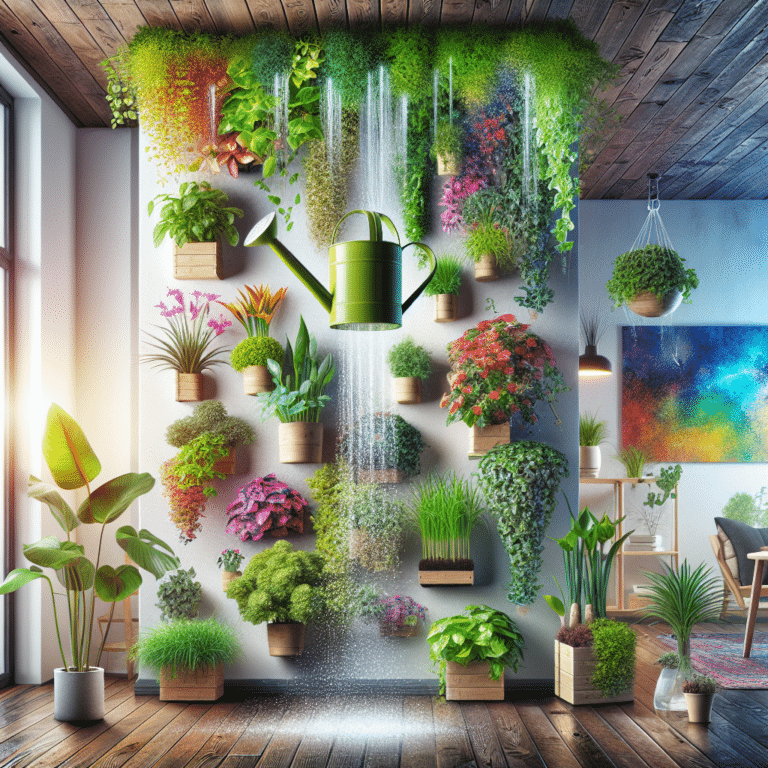 Maximizing Growth: Watering Schedules for Indoor Vertical Gardening
