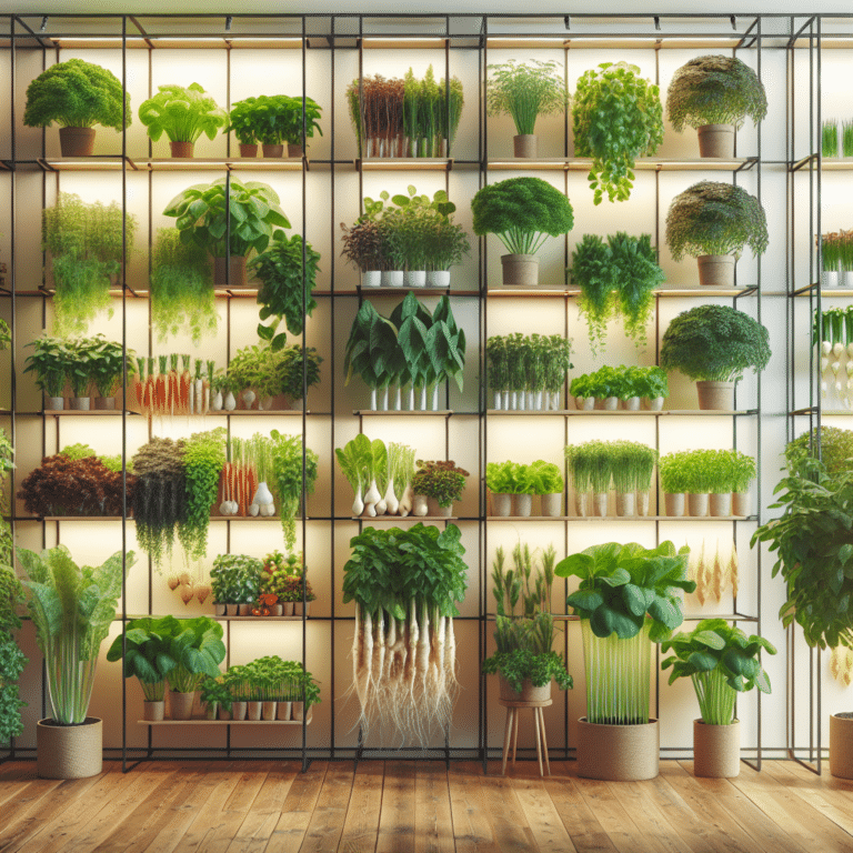 Indoor Vegetables for Vertical Gardens