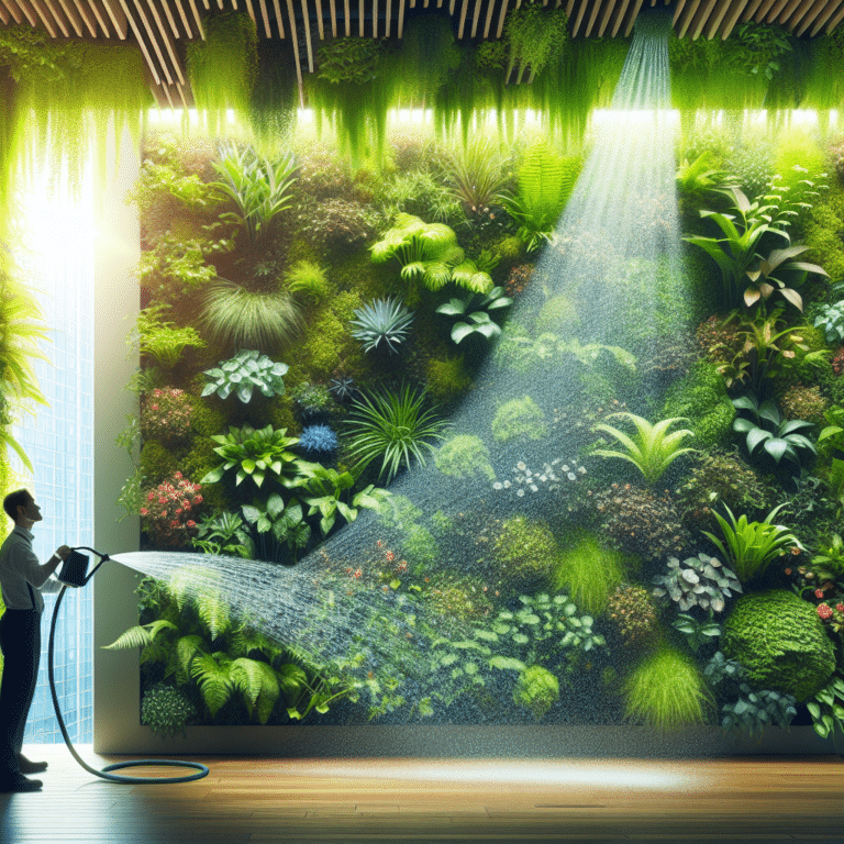 The Crucial Role of Regular Watering in the Success of Vertical Gardens