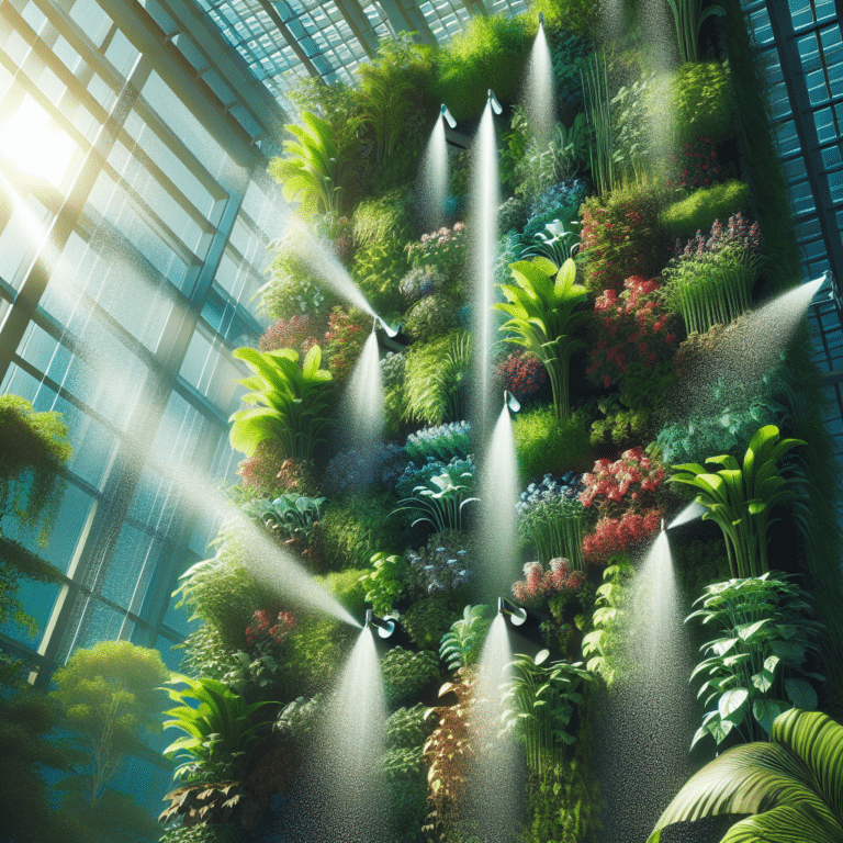 Perfecting the Art and Timing of Watering in Indoor Vertical Gardens