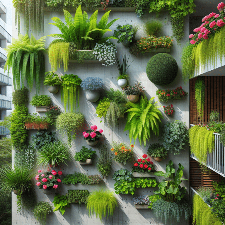 Vertical Garden Plant Combinations