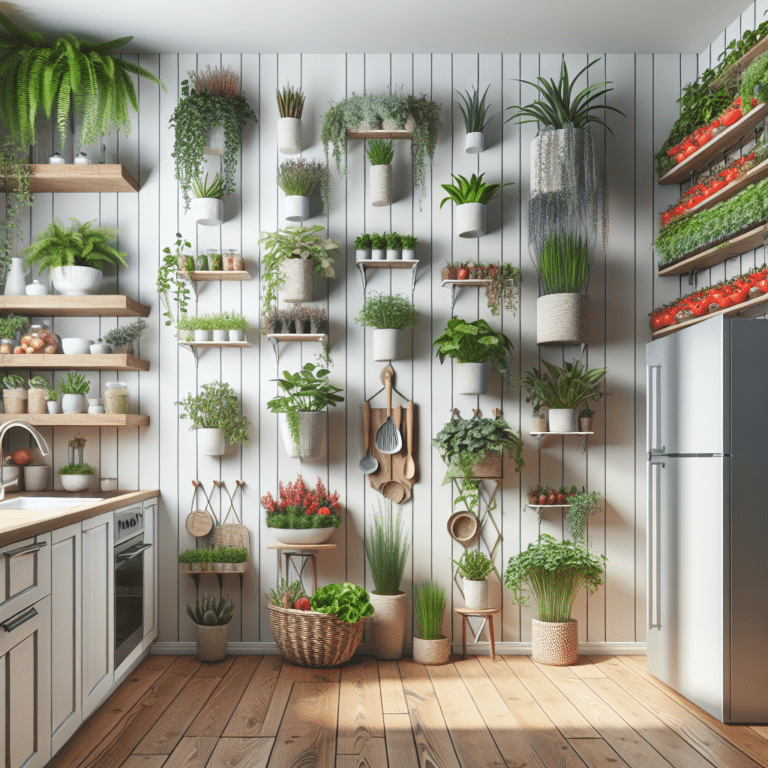 Vertical Garden for Small Kitchens