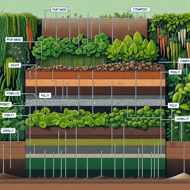 Soil Mix Recommendations for Vertical Gardens