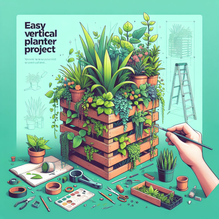 Easy Vertical Planter Projects