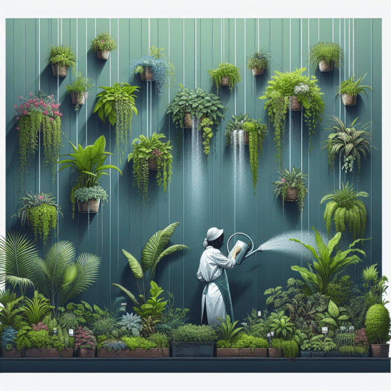 Watering Tips for Indoor Vertical Gardens